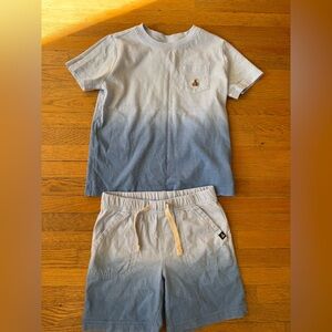 NWOT Baby Gap Boys Blue Tie Dye Set